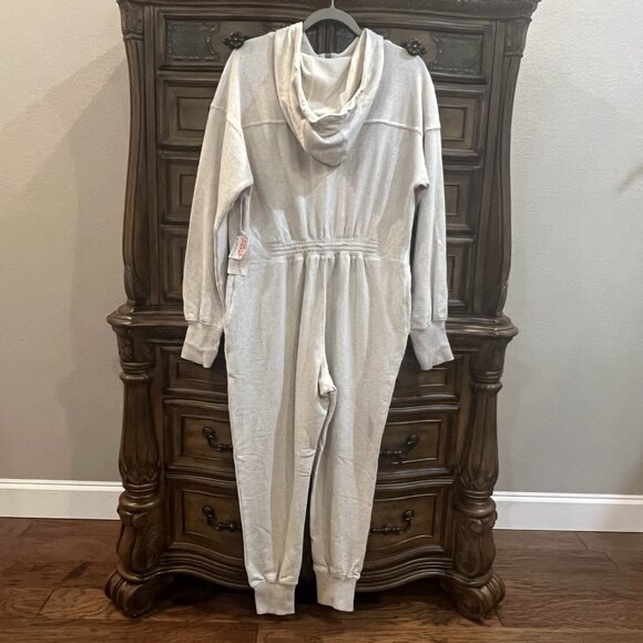 NWT Free People Movement x HATCH Maternity Warm Up Jumpsuit Medium Romper Grey - Picture 12 of 16